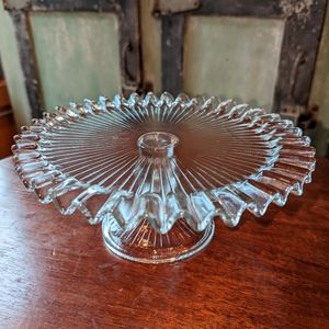 Glass Cake Stand Cake Plate